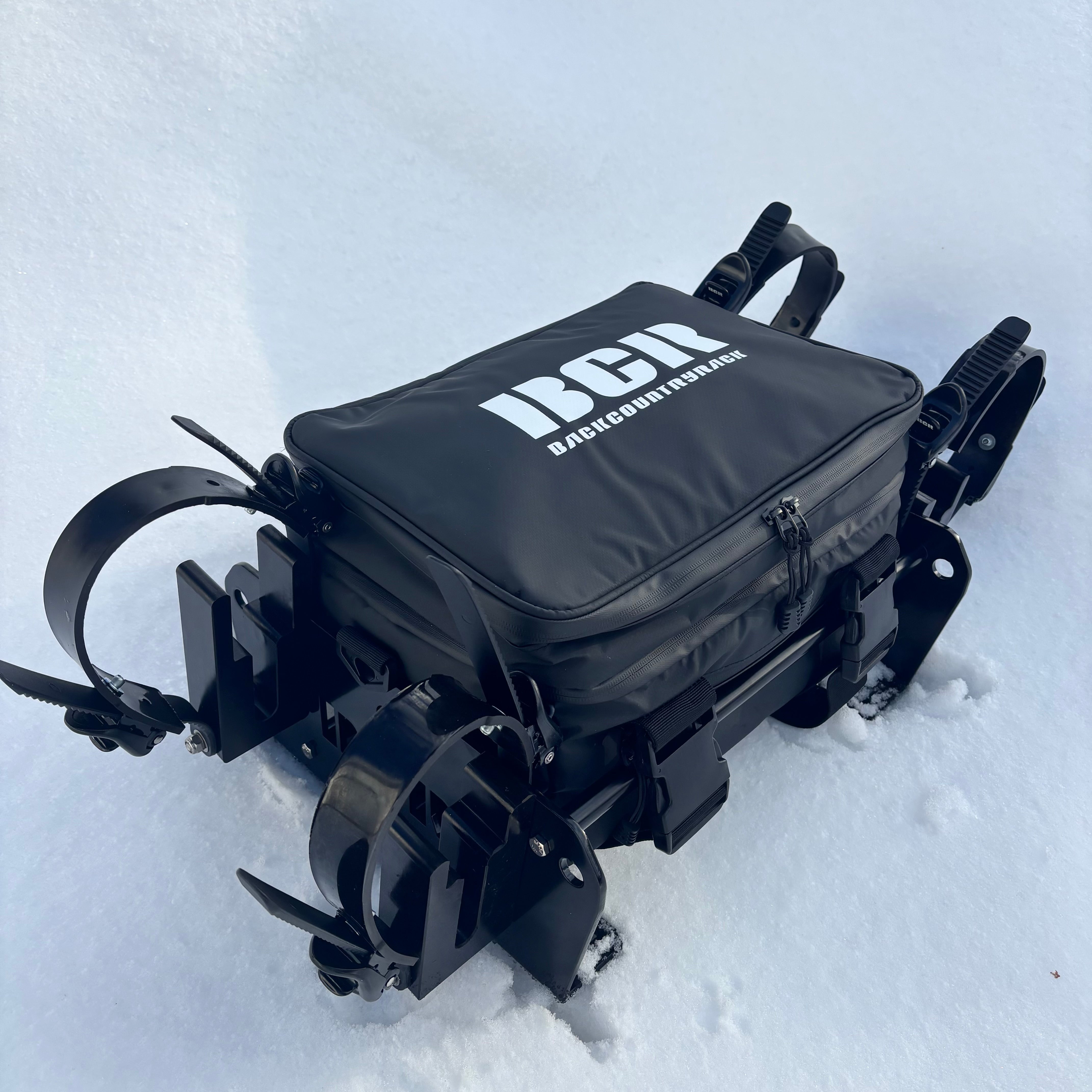 Double Stack Snowmobile Rack Back Country Rack | Snowmobile Racks for Snowboards and Skis